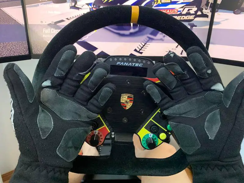 Why Do Sim Racers Wear Gloves